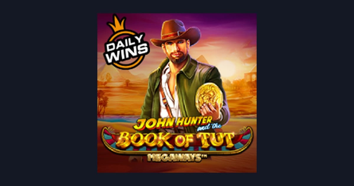 Raih Modal Receh Cuan di John Hunter and the Book of Tut Megaways